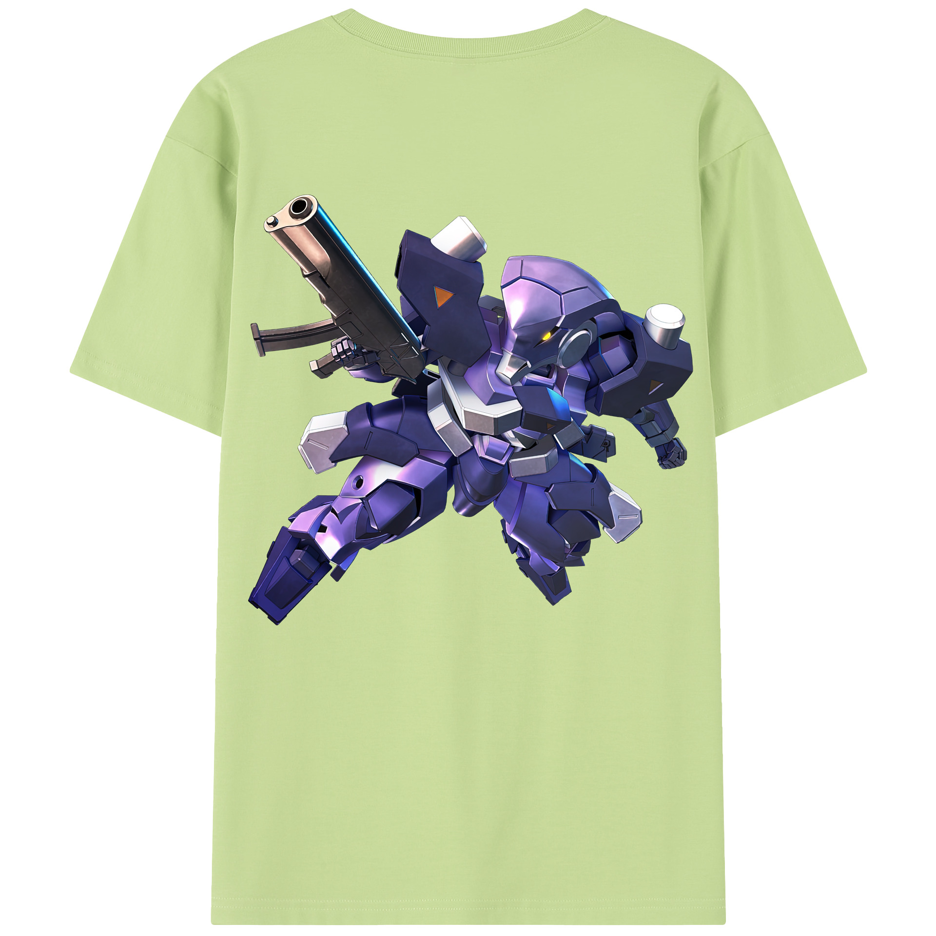（画像用） 機動戦士ガンダム Mobile Suit Gundam 綿100％半袖Tシャツ（背面プリント）